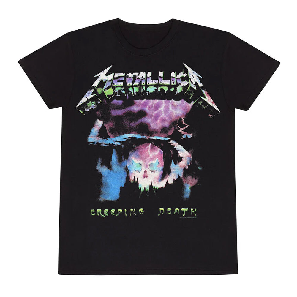 Black - Front - Metallica Unisex Adult Creeping Death Album Artwork T-Shirt