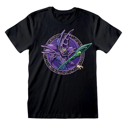 Black - Front - Yu-Gi-Oh! Unisex Adult The Dark Magician T-Shirt
