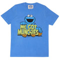 Royal Blue - Front - Sesame Street Unisex Adult Me Got Munchies T-Shirt