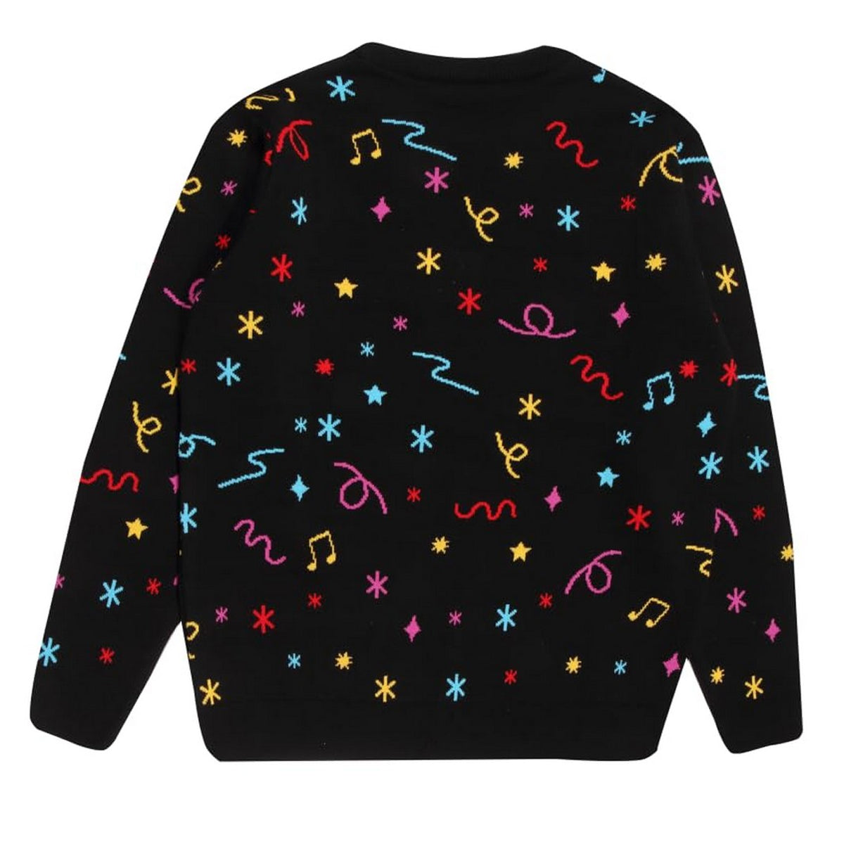 Multicoloured - Back - Lilo & Stitch Unisex Adult Party Time Jumper