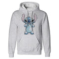 Sport Grey - Front - Lilo & Stitch Unisex Adult Hands On Face Sketch Hoodie