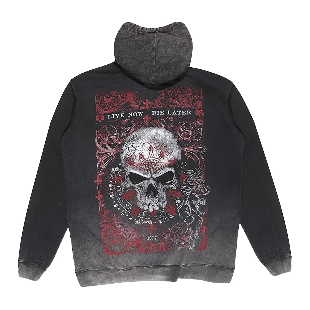 Black - Back - Alchemy Mens Birth Of A Demon Hoodie