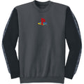 Black-Charcoal - Front - Playstation Unisex Adult Japanese Sweatshirt