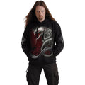 Black - Side - Spiral Direct Unisex Adult Gothic Serpent Hoodie