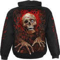 Black-Red - Back - Spiral Direct Unisex Adult Creeping Curse Hoodie