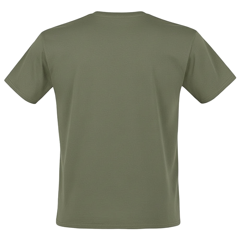 Olive Green - Back - Star Wars The Mandalorian Unisex Adult Grogu Sketch T-Shirt