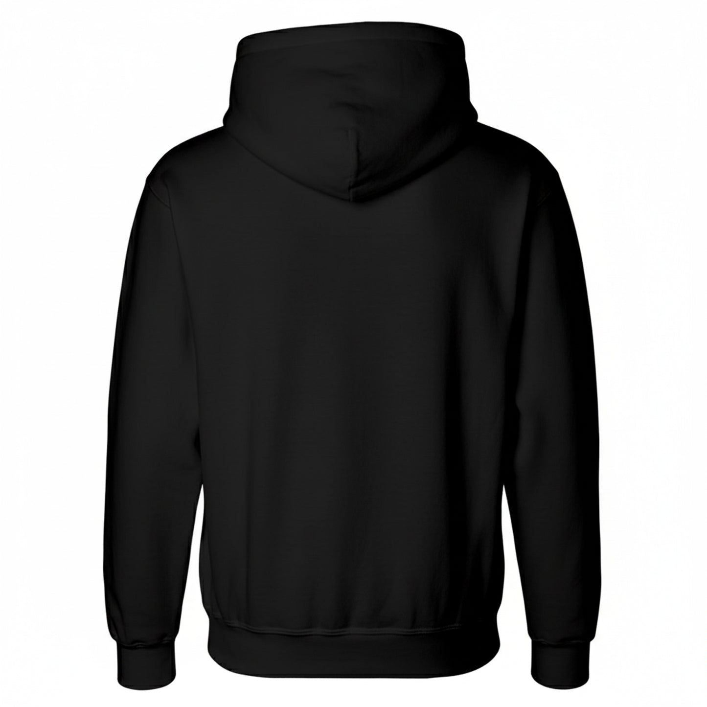 Black - Back - Scooby Doo Unisex Adult Scooby Doo Flaming Hoodie