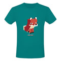 Jade - Front - Minecraft Unisex Adult Foxy T-Shirt