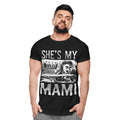 Black - Back - WWE Unisex Adult Rhea Ripley She´s my Mami T-Shirt
