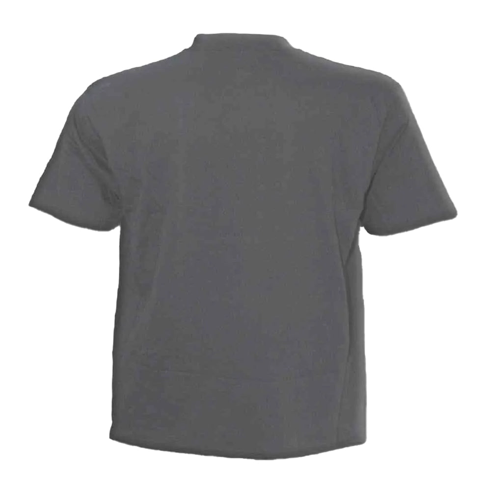 Grey - Back - Spiral Direct Unisex Adult T-Shirt