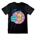 Black - Front - The Simpsons Unisex Adult Mr Sparkle Captain Sparkle T-Shirt
