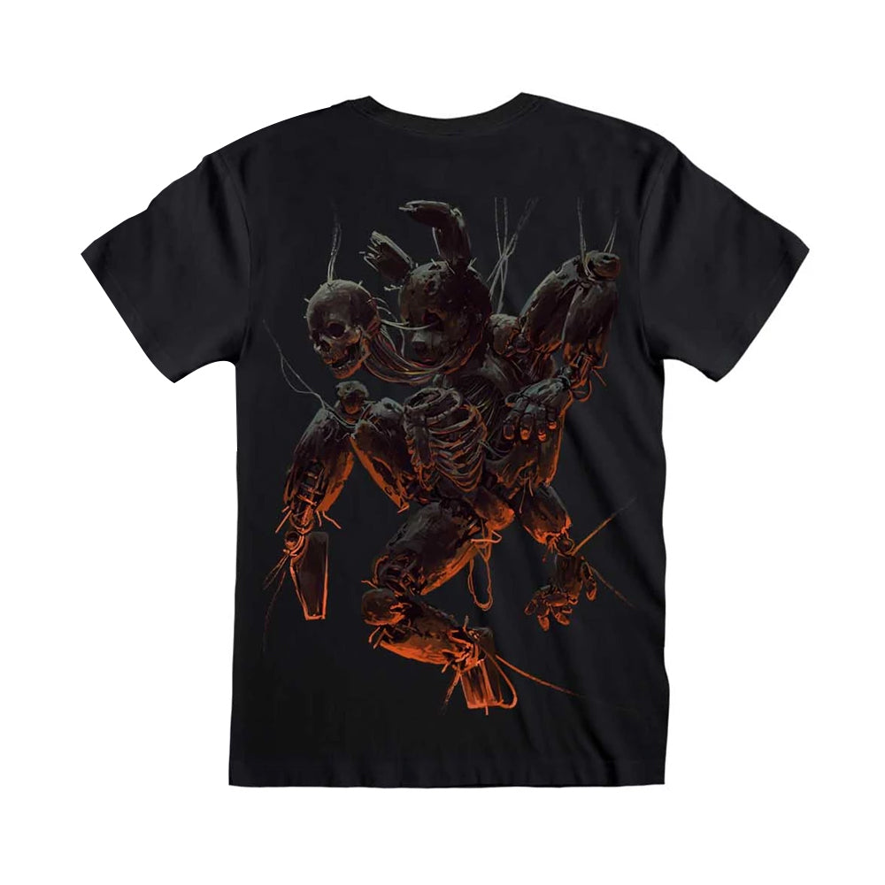 Black - Back - Five Nights At Freddys Unisex Adult Limbo T-Shirt