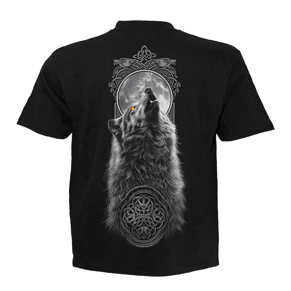 Black - Back - Spiral Direct Unisex Adult Darkest Fear T-Shirt