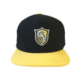 Black-Yellow - Front - Harry Potter Hufflepuff Snapback Cap