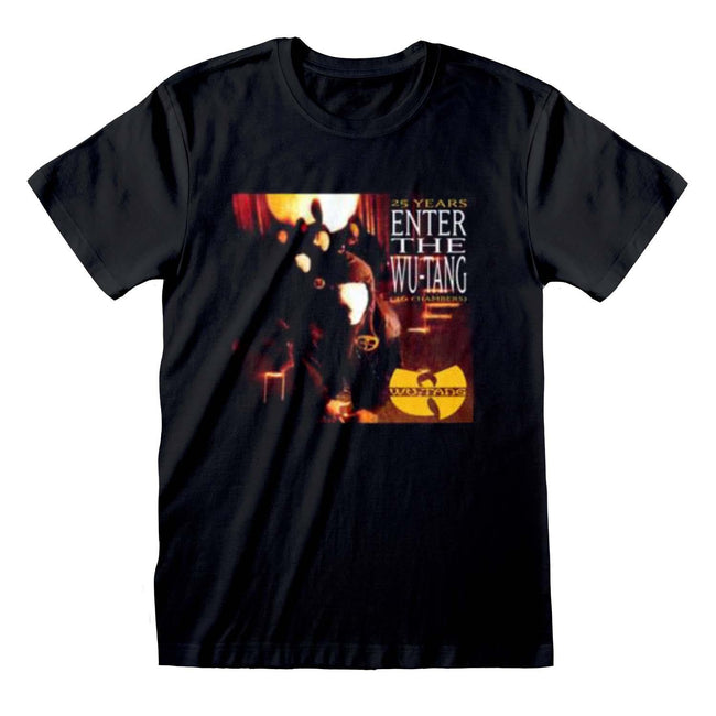 Black - Front - Wu-Tang Clan Unisex Adult Enter The Wu-Tang T-Shirt