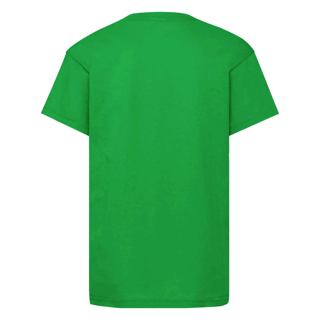 Green - Side - Minecraft Childrens-Kids Creeper Face T-Shirt