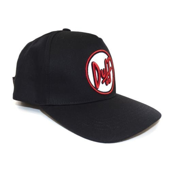Black - Back - Simpsons Duff Baseball Cap