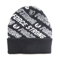 Black-White - Back - Star Wars Force Repeat Print Beanie