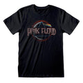 Black - Front - Pink Floyd Unisex Adult Dark Side Of The Moon Circle T-Shirt