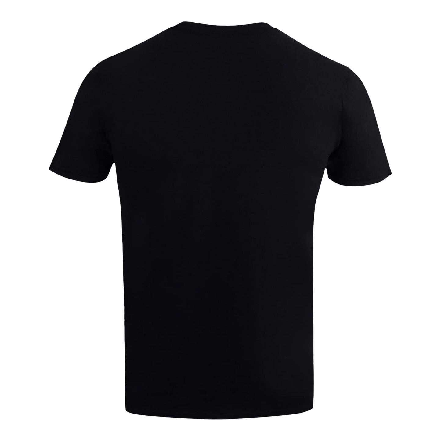 Black - Back - Justice League Unisex Adult Logo T-Shirt