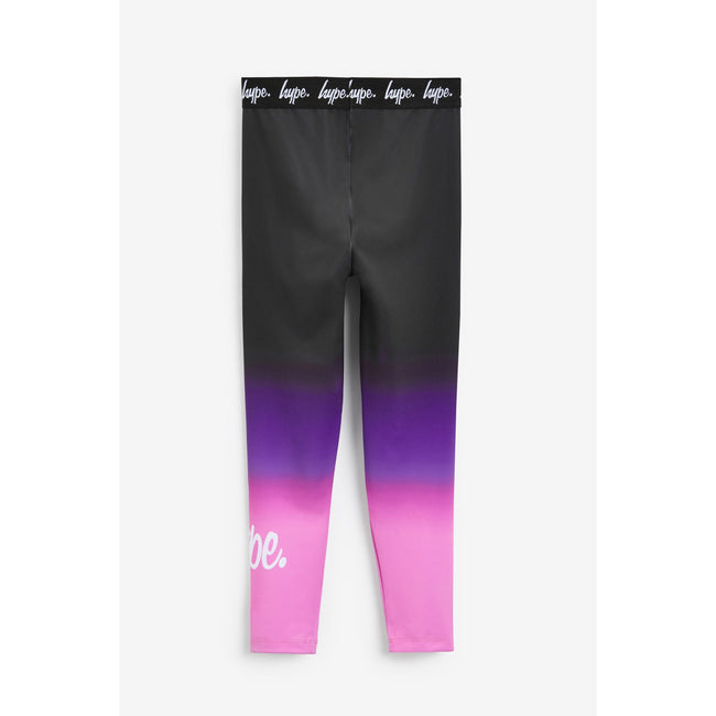 Light Purple-Black - Pack Shot - Hype Girls Sweetshop Fade Leggings