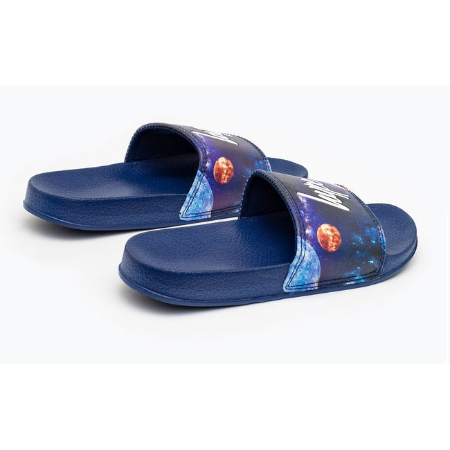 Navy-Purple - Side - Hype Childrens-Kids Space Sliders
