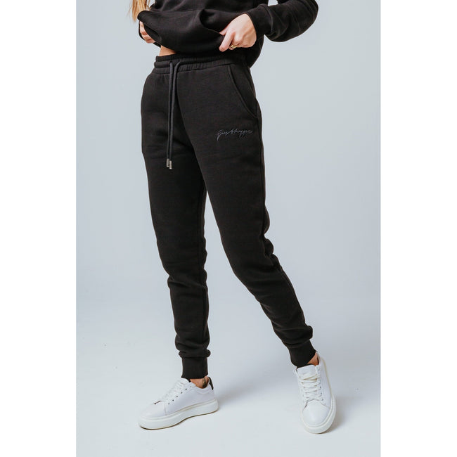 Black - Lifestyle - Hype Womens-Ladies Scribble Tracksuit
