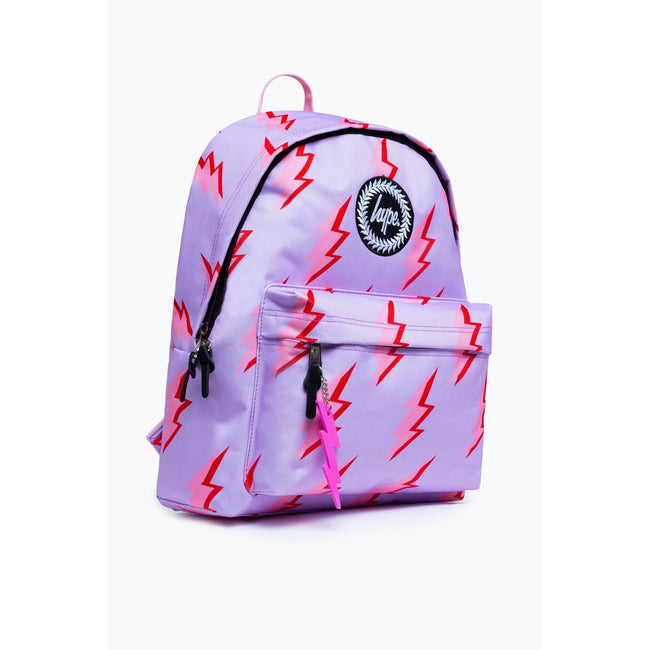 Lilac-Red-Pink - Side - Hype Lightning Backpack
