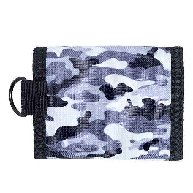 Black-White Camo - Back - Hype Mono Camo Wallet