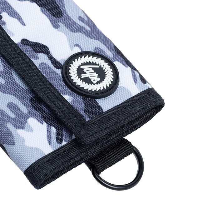 Black-White Camo - Side - Hype Mono Camo Wallet