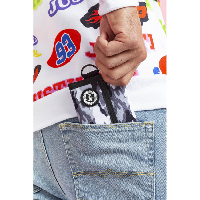 Black-White Camo - Lifestyle - Hype Mono Camo Wallet