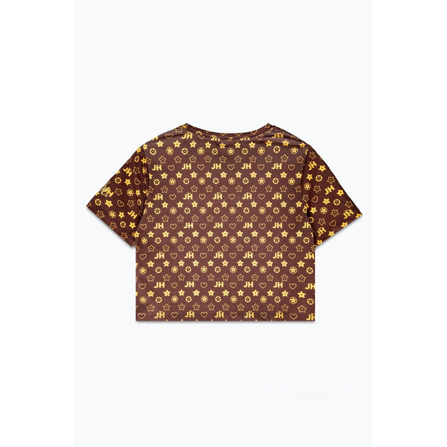 Brown - Lifestyle - Hype Girls Queen Bee LOL Surprise Crop T-Shirt