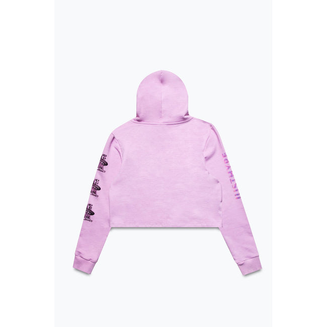 Lilac - Pack Shot - Hype Girls Sylvester Space Jam Cropped Pullover Hoodie