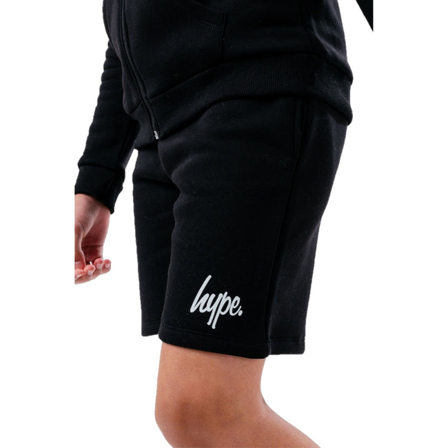 Black - Front - Hype Boys Script Shorts
