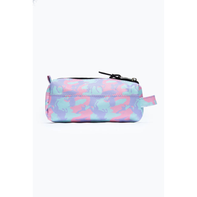 Purple-Blue-Pink - Back - Hype Unicorn Camo Pencil Case