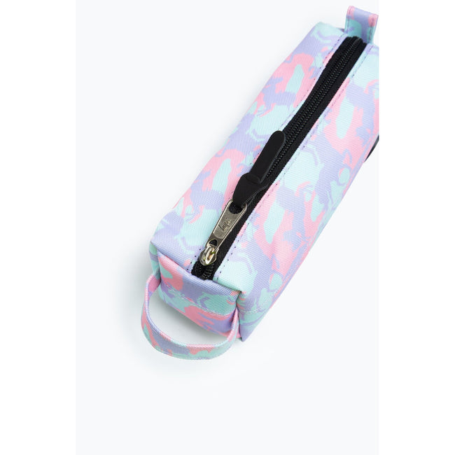 Purple-Blue-Pink - Side - Hype Unicorn Camo Pencil Case