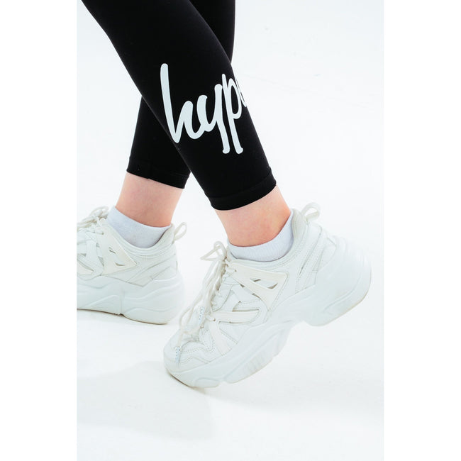 Black-White - Pack Shot - Hype Girls Leggings Set (Pack of 2)