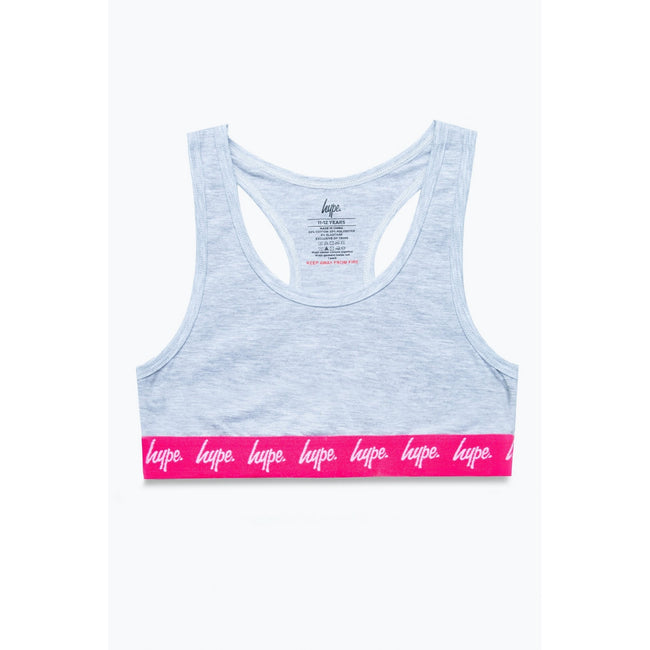 Grey - Side - Hype Girls Underwear Set