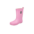 Pink - Front - Hype Childrens-Kids Wellington Boots