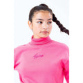 Pink - Lifestyle - Hype Childrens-Kids Crop Sweatshirt
