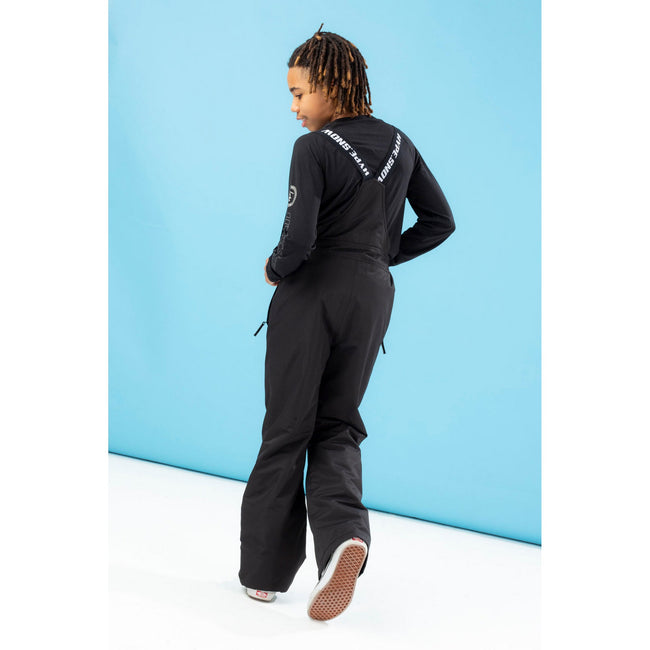 Black - Back - Hype Childrens-Kids Snow Ski Trousers