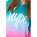 Green-Blue-Pink - Lifestyle - Hype Girls Water Melon Fade Hoodie