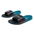 Blue-Black-White - Lifestyle - Hype Unisex Adult Speckle Fade Sliders