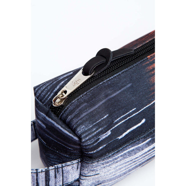 Orange-Black-White - Side - Hype Drips Pencil Case