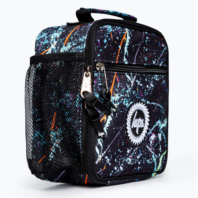 Black-Teal - Side - Hype Paint Lunch Box