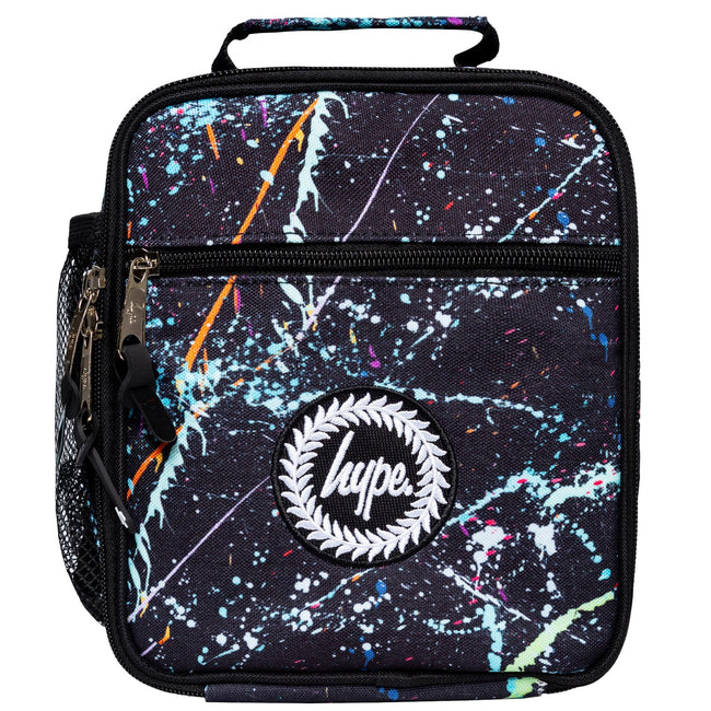 Black-Teal - Front - Hype Paint Lunch Box