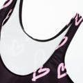 Black-Pink - Side - Hype Girls Heart One Piece Swimsuit