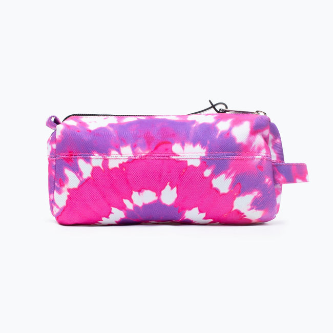 Pink-Purple-White - Back - Hype Heart Hippy Pencil Case