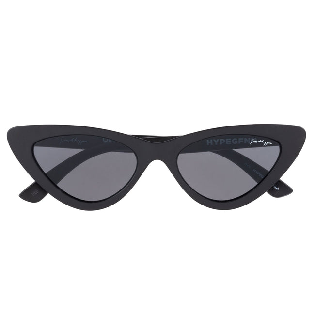 Black-White - Back - Hype Womens-Ladies GFND Wave Sunglasses