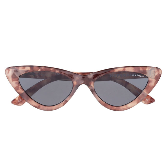 Grey-Brown - Back - Hype Womens-Ladies GFND Tortoise Shell Sunglasses